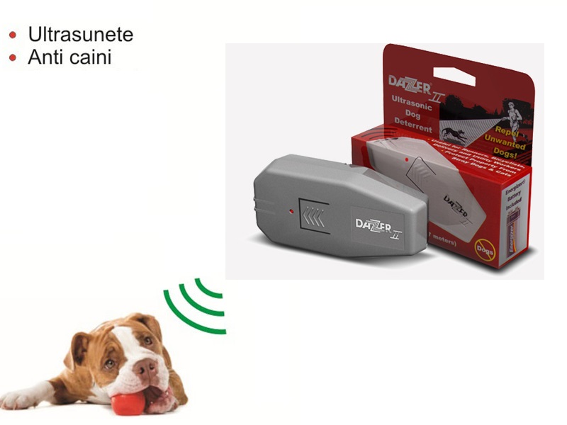 Dazer II - Aparat portabil cu ultrasunete pentru alungarea cainilor  